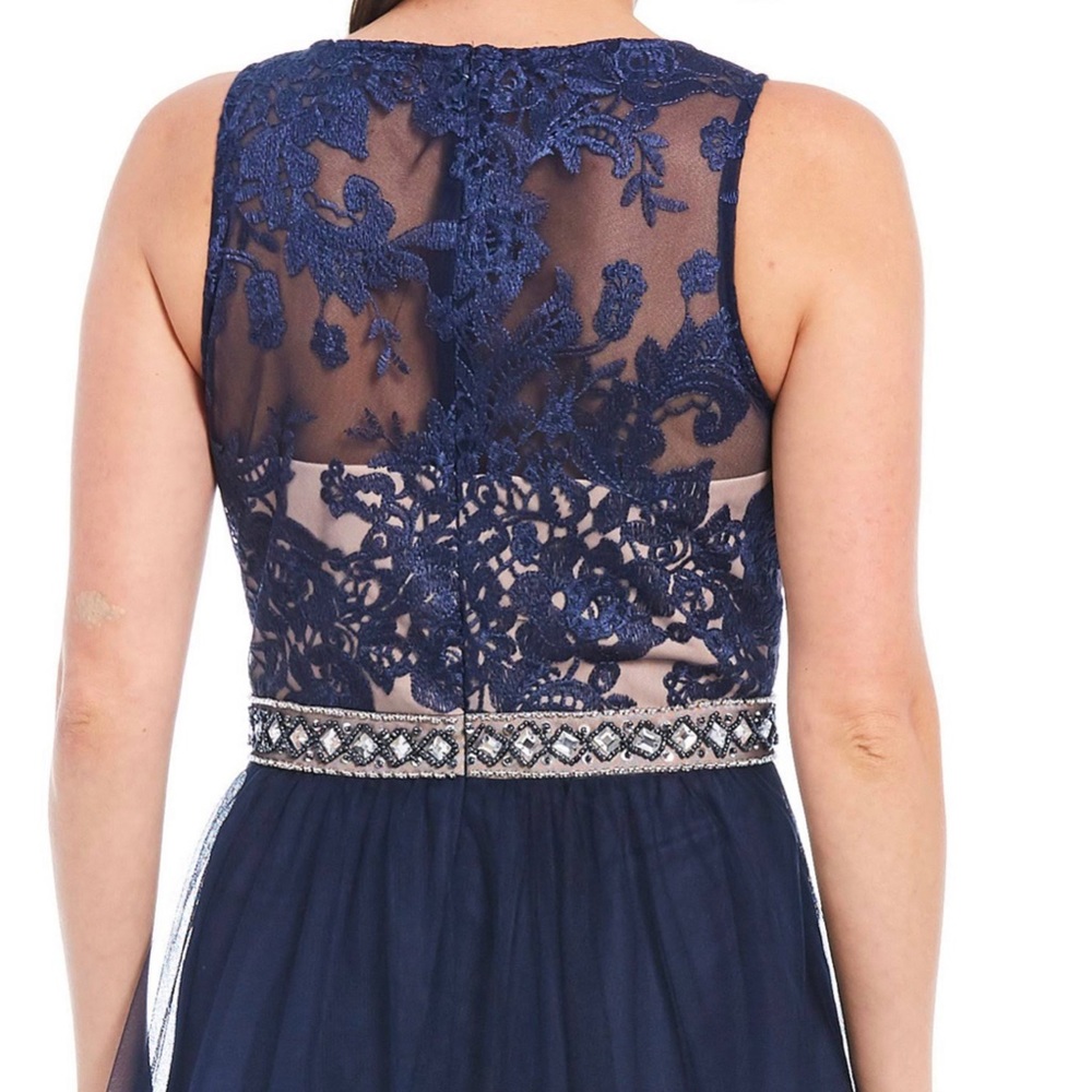 Women’s Formal Dress Size 10 16 Ignite Embroidered Embellished Prom Evening Gown - Picture 4 of 8